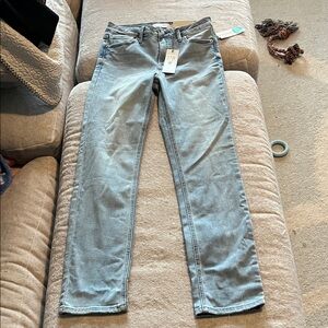 Just USA Skinny Jeans in Faded Light Blue Wash